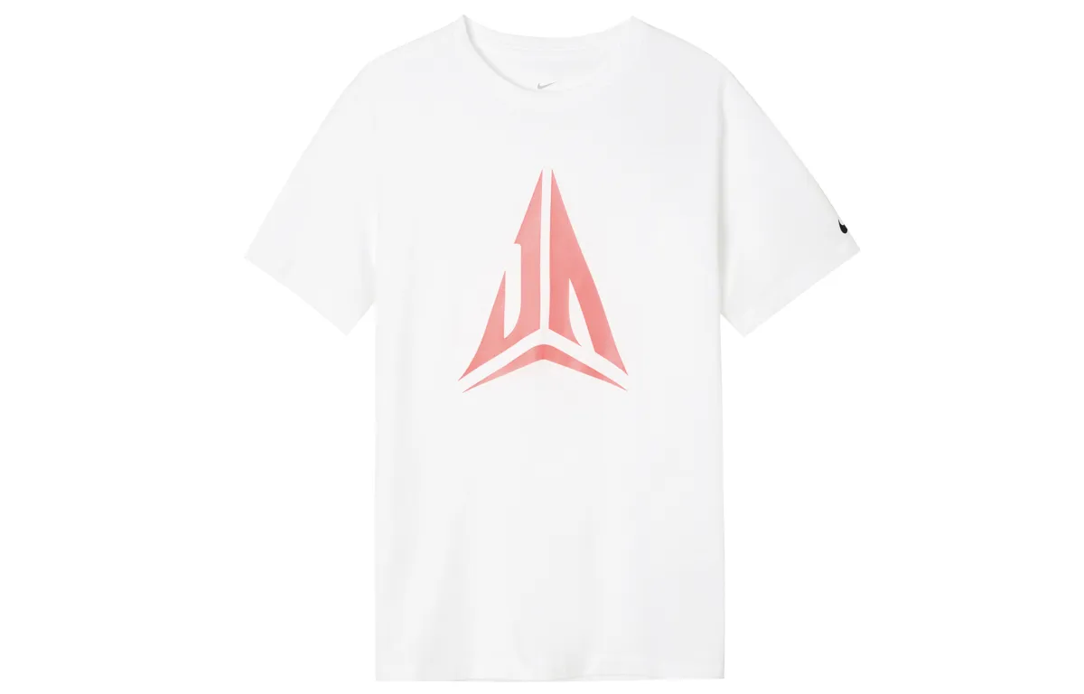 Nike T-Shirts Men's White Crew Neck Moderate