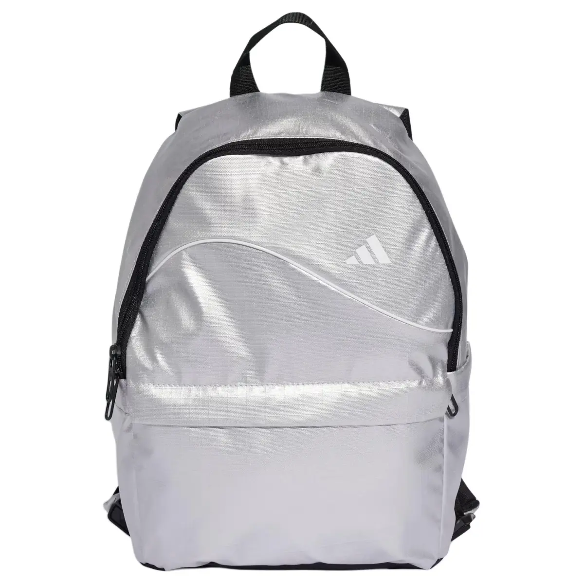 Adidas Polyester Backpacks Unisex Silver