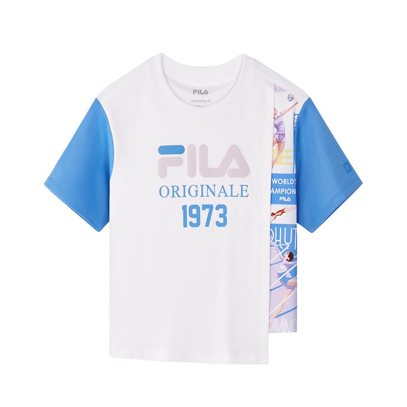 Женская футболка Fila (белая)