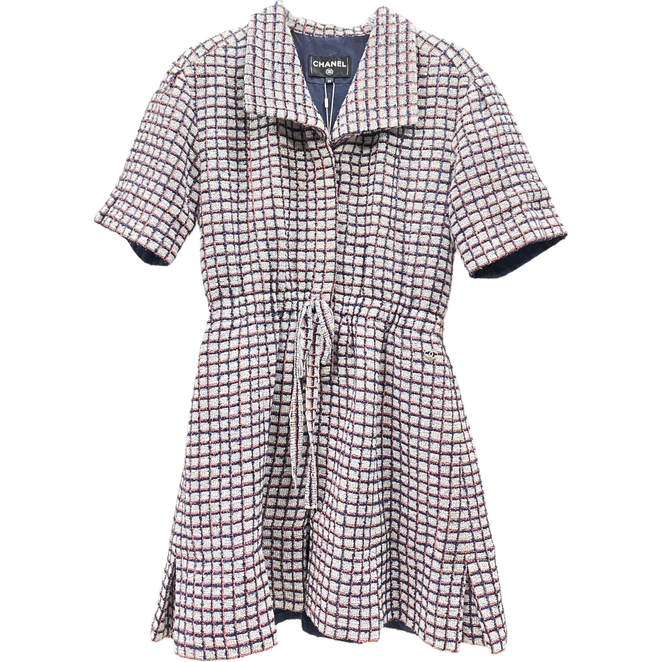 Женское платье Chanel 19P (розовое)