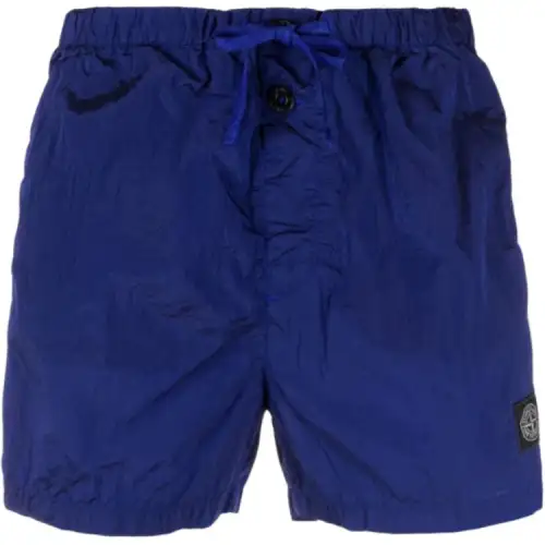 STONE ISLAND Swimming Shorts Men's Blue Purple