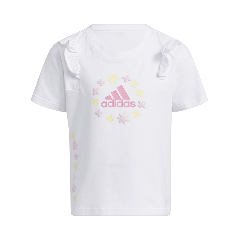 Футболка adidas Kids Logo (белая)