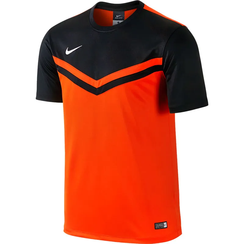 Nike T-Shirts Men's Orange Crew Neck Moderate