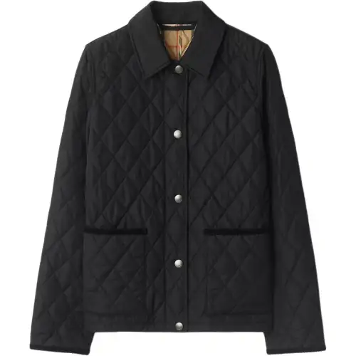 Burberry SS25 Puffer Jacket Women's Black