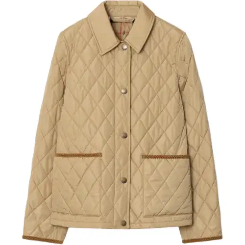 Burberry SS25 Puffer Jacket Women's Linen