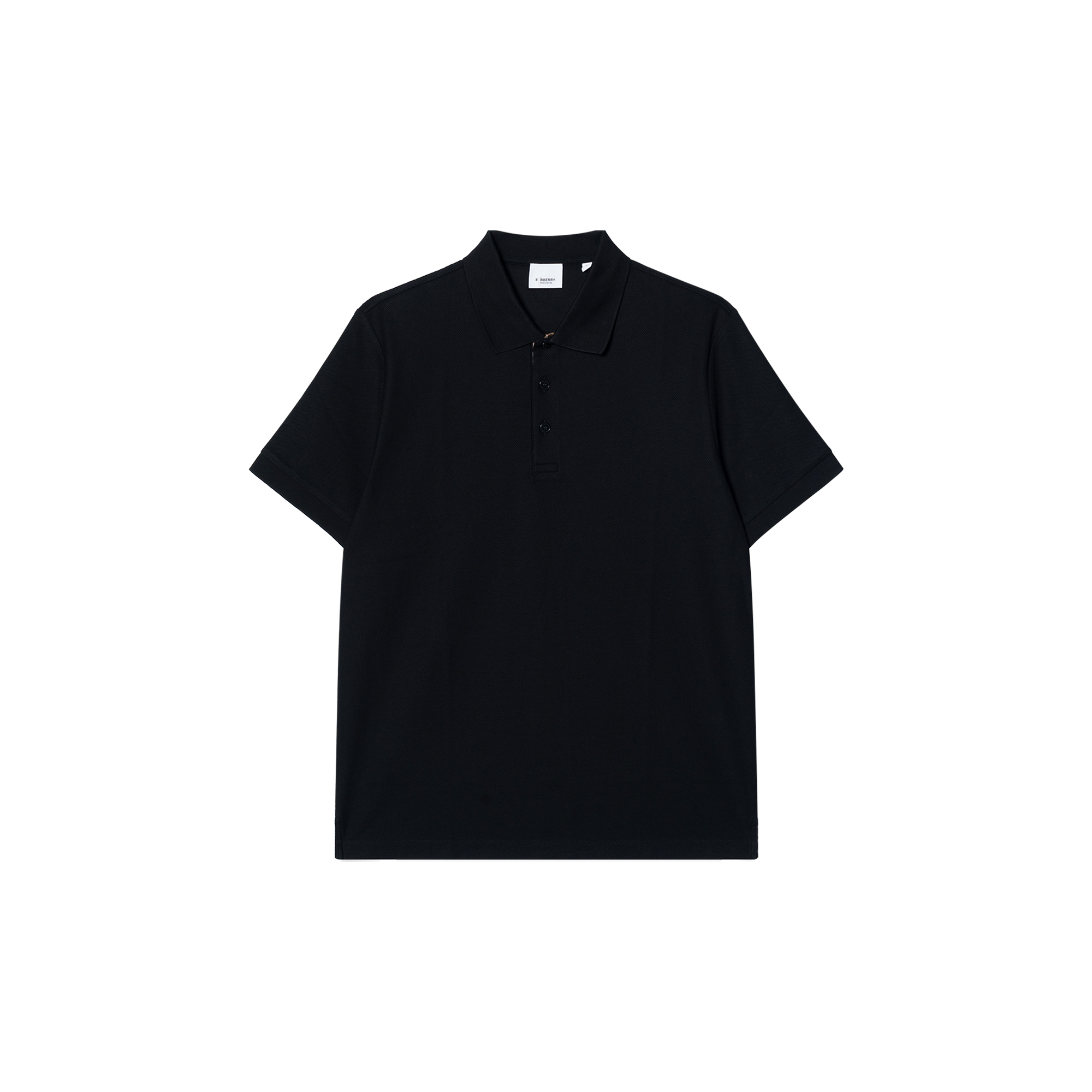 Мужская футболка-поло Burberry Burberry Polo (черная)
