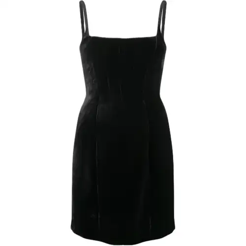 MIU MIU Slip Dress Women's Black