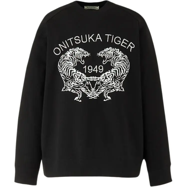 Onitsuka Tiger Sweatshirt Unisex Black