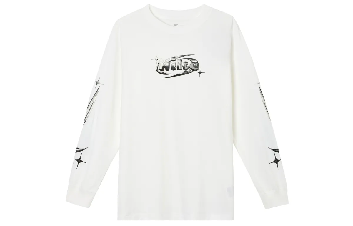 Nike T-Shirts Women's White Crew Neck Moderate