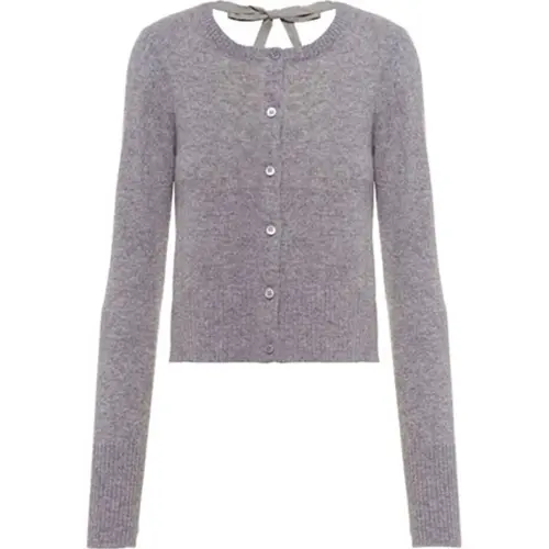 MIU MIU FW21 Sweater Women's Gray