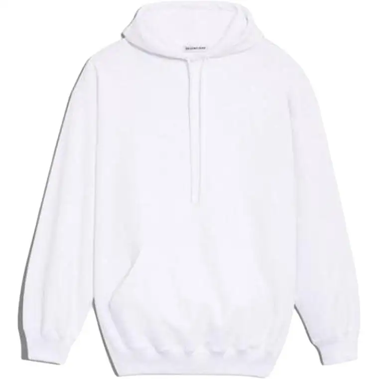 Balenciaga Sweatshirt, Regular Fit Unisex White