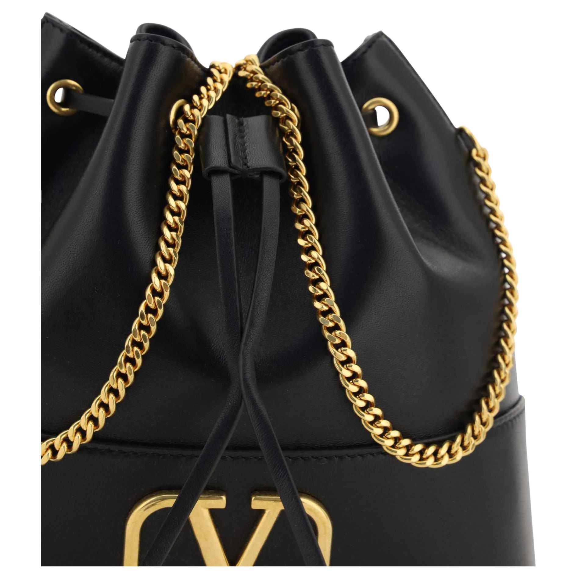 сумка Valentino GARAVANI vlogo (черный) — фото 5