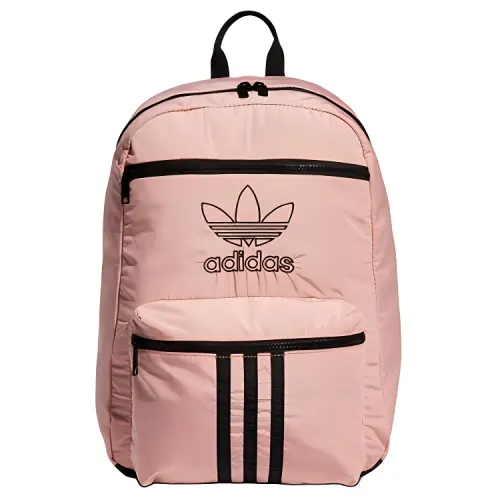 Adidas Originals Camouflage Polyester Backpack Regular Women's Pink