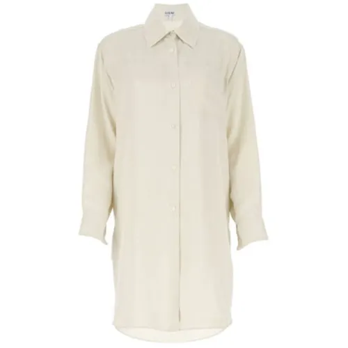 LOEWE Shirts Women's Light Umber Lapel Moderate Other