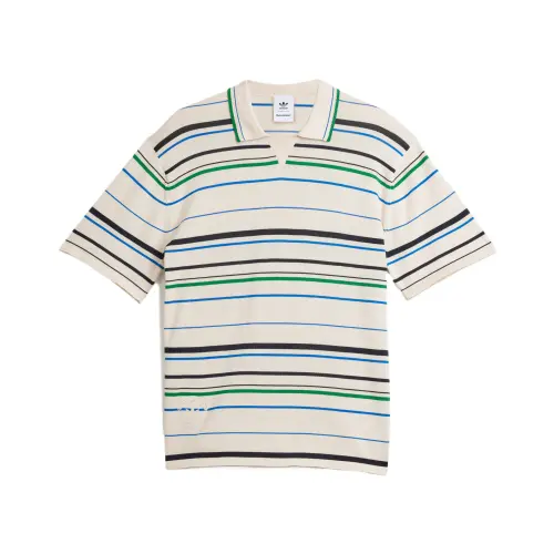 Adidas Originals X Wales Bonner Striped Ribbed T Shirt