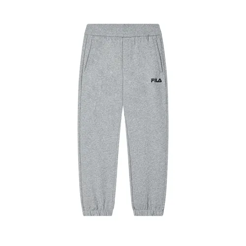 FILA ORIGINALE Knitted Sweatpants Men's Cartier Heather Gray MG