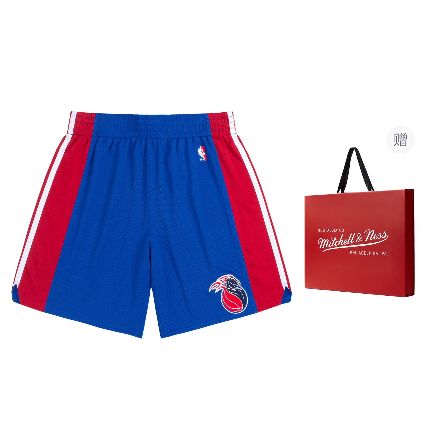 Mitchell Ness x NBA Authentic Basketball Shorts Unisex Blue