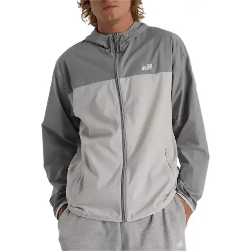 New Balance Jackets & Coats Men's Slate Gray