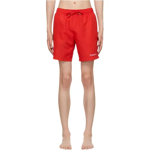 Burberry Casual Shorts Men's Red