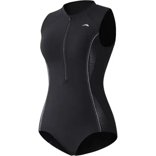 Anta One piece Swimsuit Women's Black