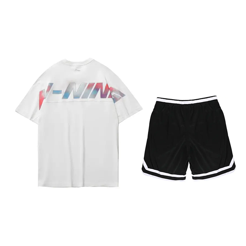 Li Ning Casual Sportswear Unisex White+Black