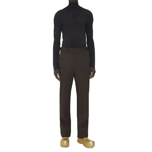 Bottega Veneta FW21 Casual Pants Men's Chocolate