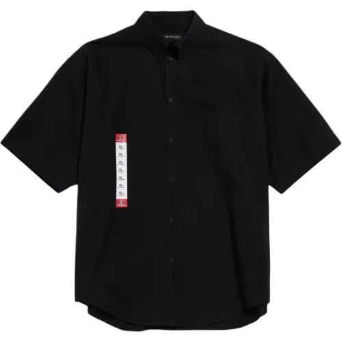 Balenciaga Workwear Short Sleeved Large Fit Shirt