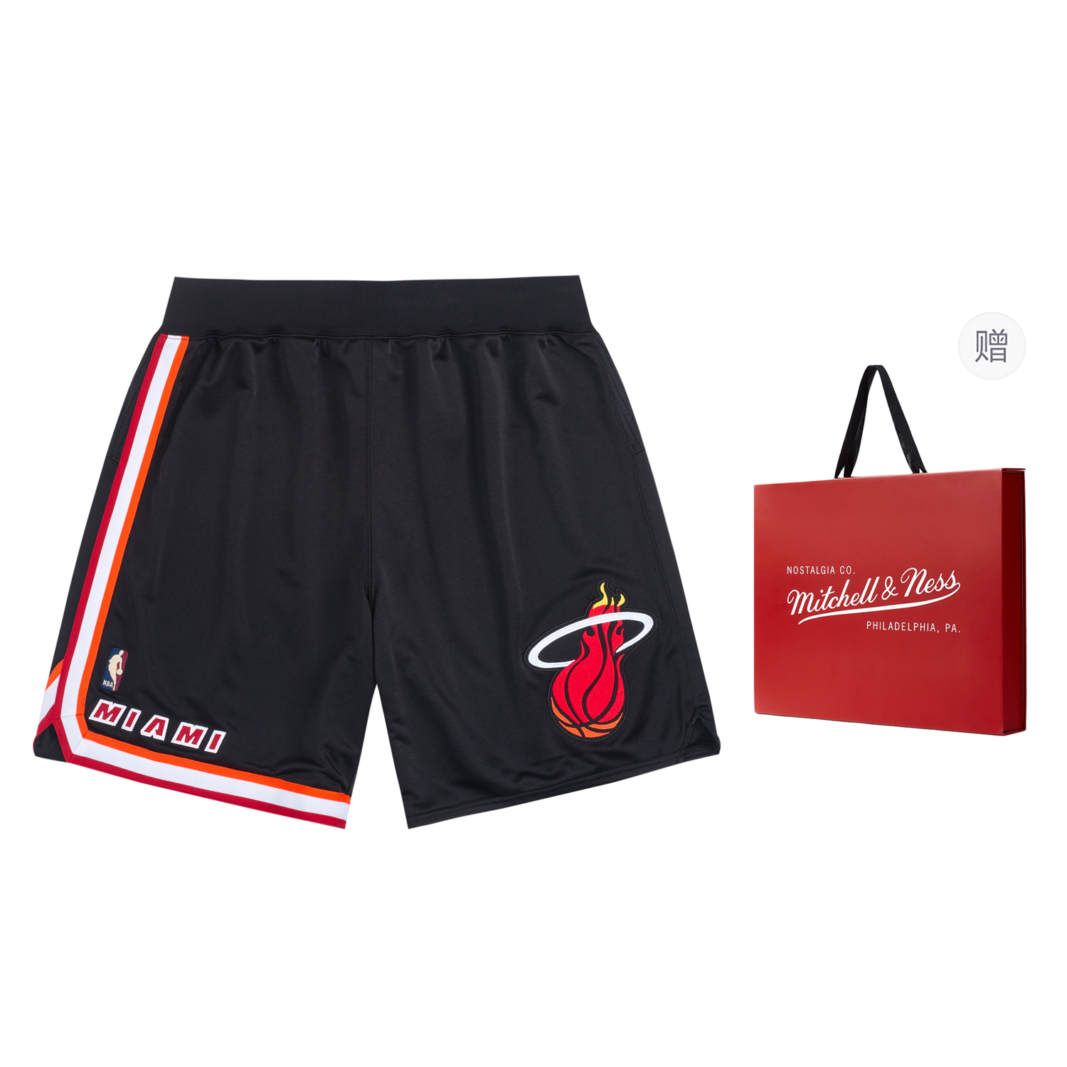 Mitchell Ness x NBA Authentic Basketball Shorts Unisex Black