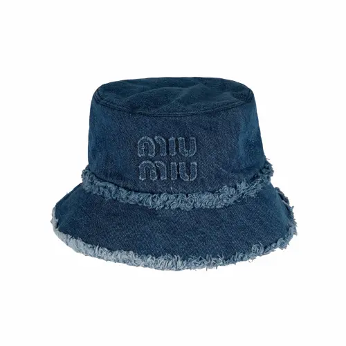 MIU MIU Denim Bucket Hat