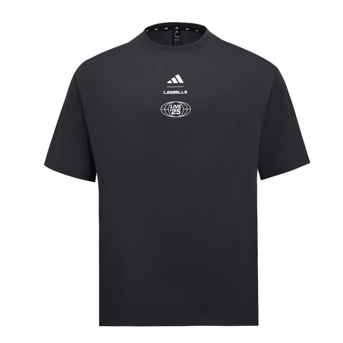 Adidas x LAIMEI,LIANMINGKUAN SS25 TOUR T SHIRT T Shirt Unisex Carbon Black