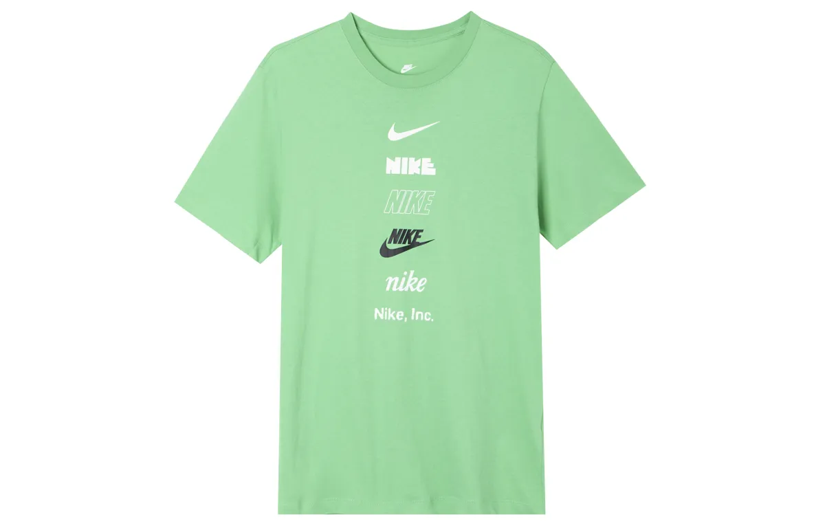 Nike Set-in Sleeve T-Shirt Men's Green