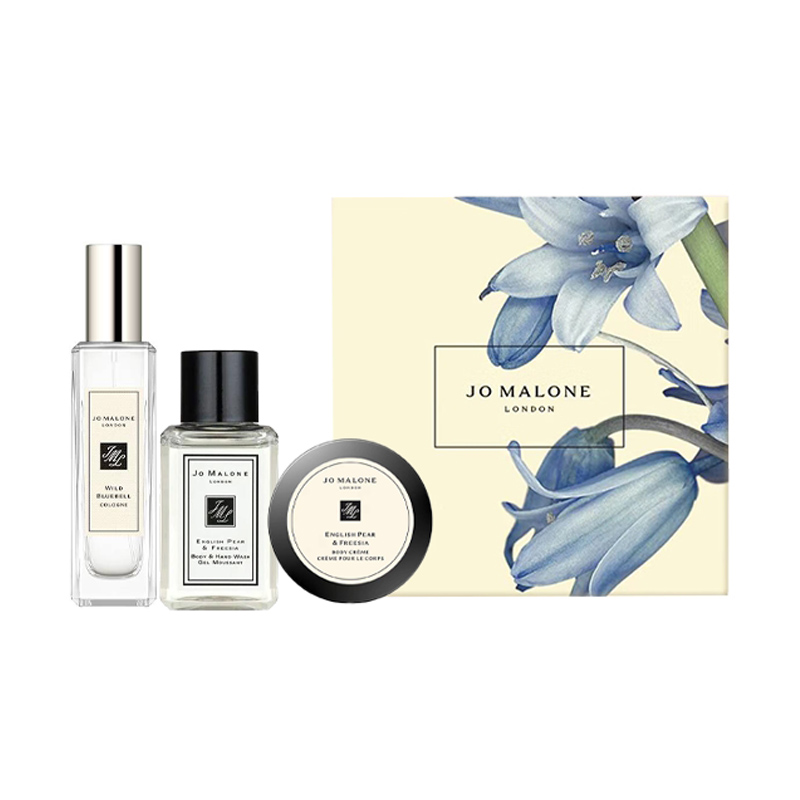 Perfume, set, eau de cologne, body milk, cream, shower gel, 30 ml, 15 ml, 15 ml, Birthday gift