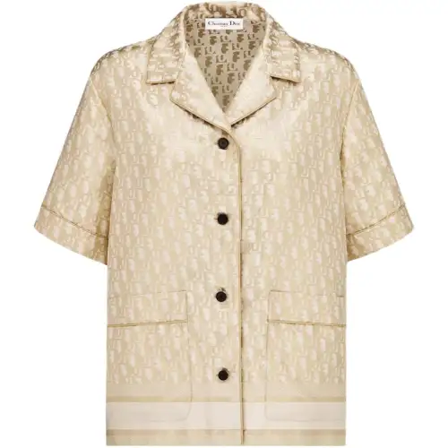 DIOR SS23 Shirt Women's Light Gold