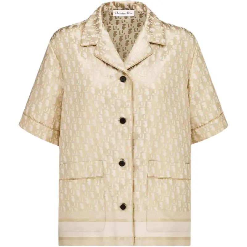 DIOR SS23 Shirt Women's Light Gold