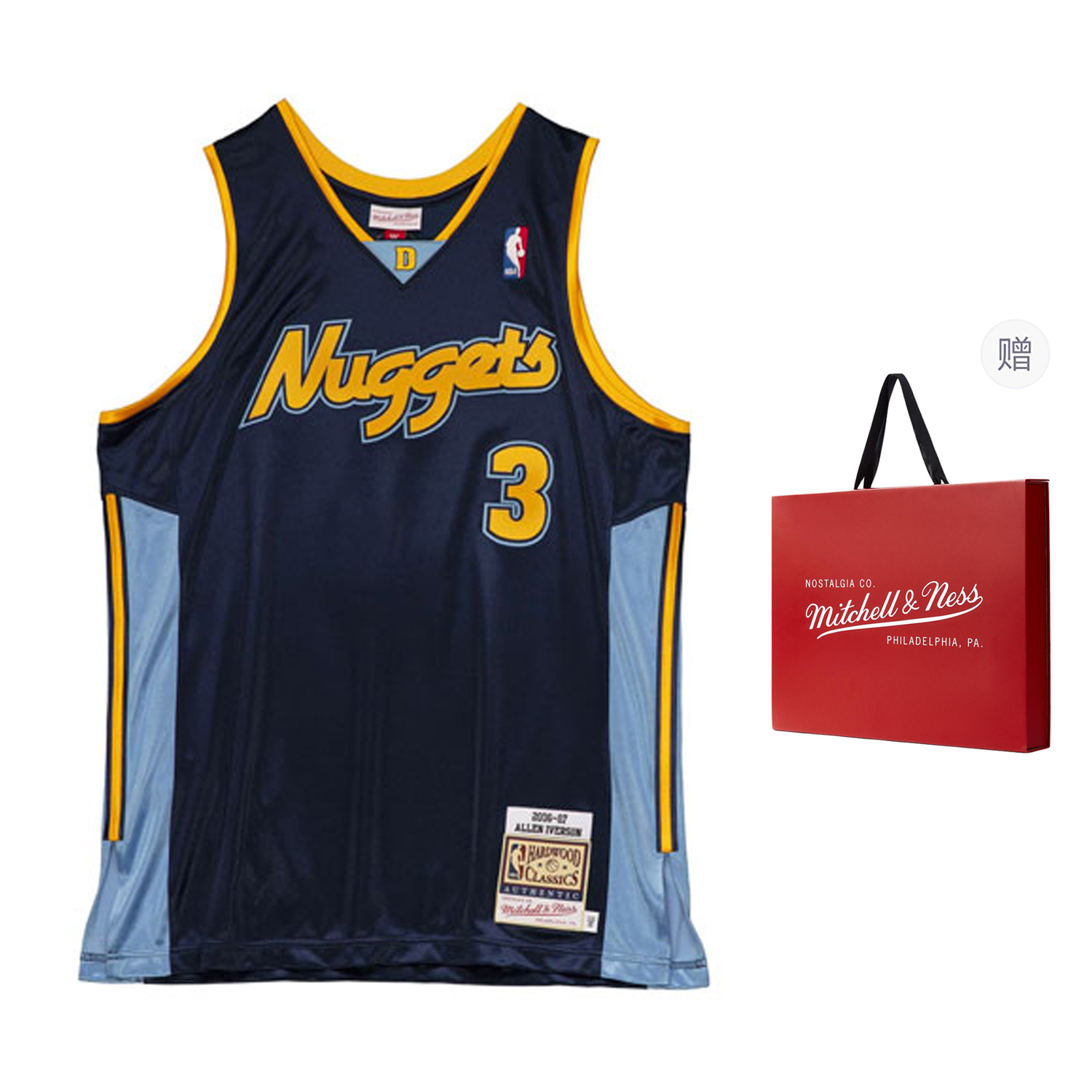 Mitchell Ness Nuggets 2006 Allen Iverson jersey