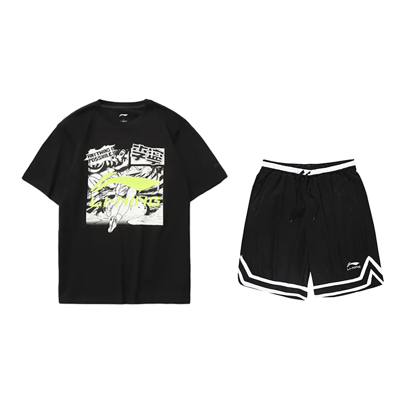 Li Ning Casual Sportswear Unisex Black