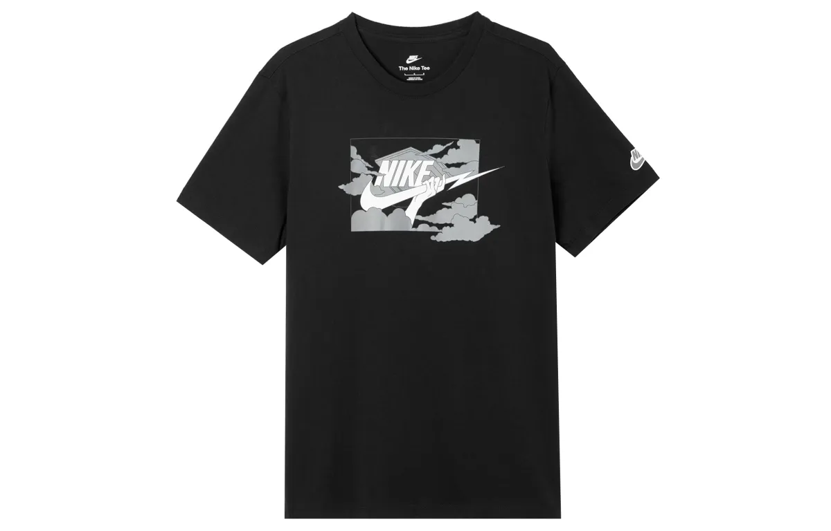 Nike T-Shirts Men's Black Crew Neck