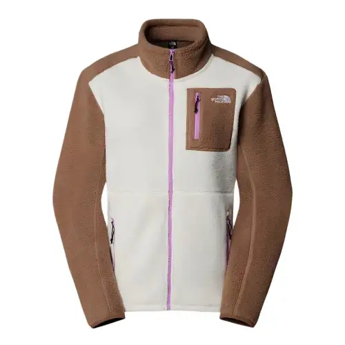 THE NORTH FACE Yumiori Velvet feel Coat Women's White Dune/Latte/Active Verbena
