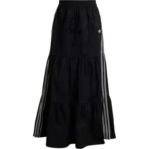 Adidas Originals Casual Long Skirt Japan Version Women's Black