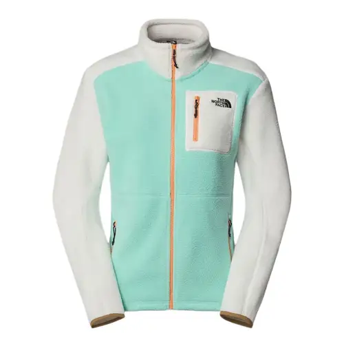 THE NORTH FACE Velvet feel Coat Women's Bright Foam/White Dune/Papaya