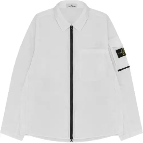 STONE ISLAND Jackets & Coats Men's White