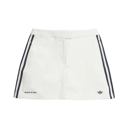 Adidas Originals x Sporty and Rich stripe-detail skort