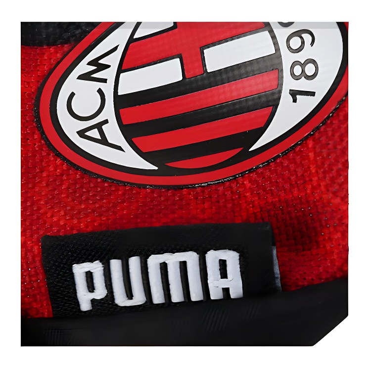 Сумка PUMA ACM Ftbl Culture Waist Bag (черно-красный) — фото 4