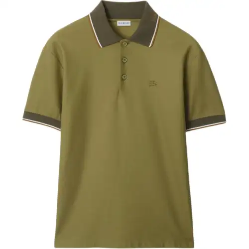 Burberry cotton polo shirt