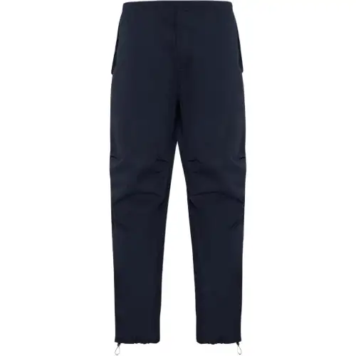 THE ROW Casual Pants Men's Blue Moderate Tapered Pants