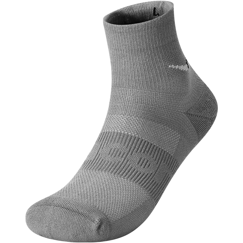 Saucony Ankle Socks Unisex 1 Pack Asphalt Cloud Gray