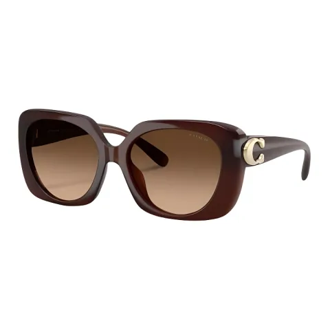 COACH Logo plaque Square Sunglasses