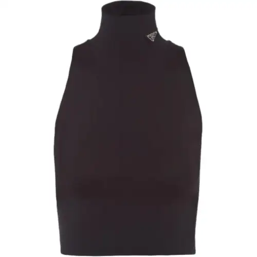 PRADA Camisoles Women's Black Moderate Other