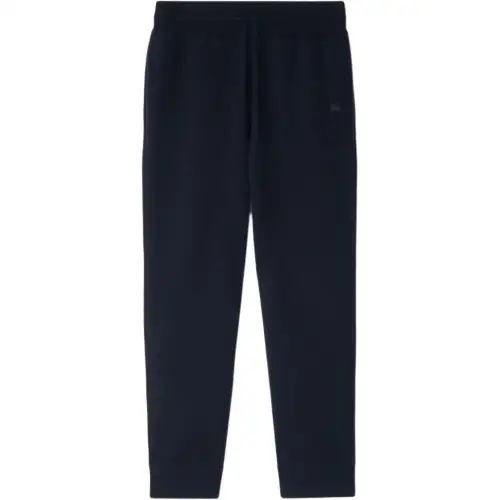 Burberry SS25 Knitted Sweatpants Men's Marine Blue