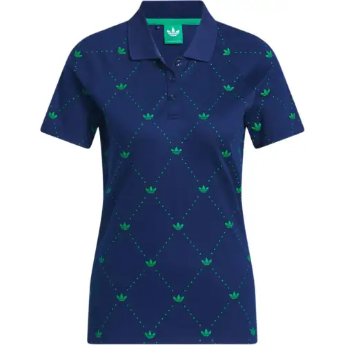 Adidas Originals Polo Shirt Japan Version Women's Midnight Indigo